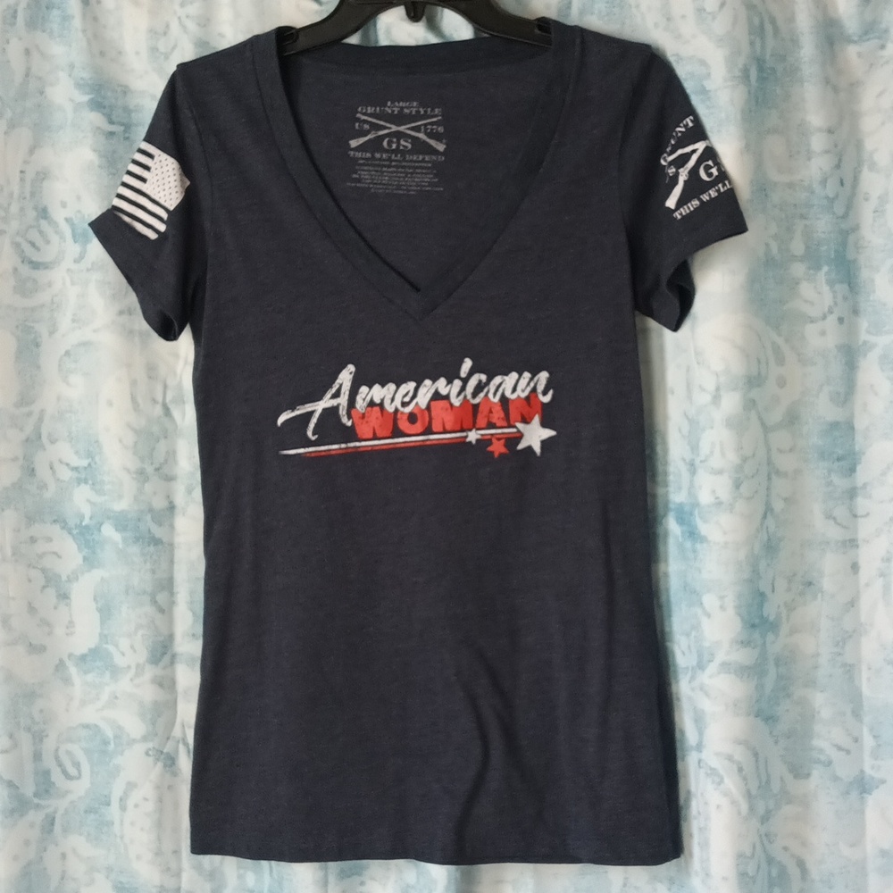 American Woman Grunt tshirt